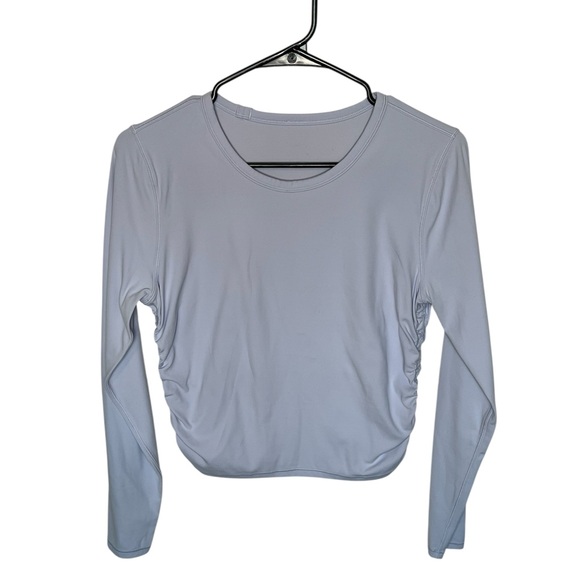 lululemon athletica Tops - lululemon athletica Light Gray Long Sleeve Top